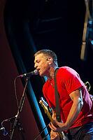 Chris DeMakes, singer of Less Than Jake live on Europe Tour 2026 at Berlin's Columbia Theater on 30.07.2026 [IBR113322372]