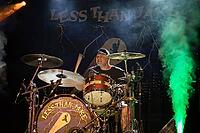Matt Yonker, drummer of Less Than Jake live on Europe Tour 2026 at Berlin's Columbia Theater on 30.07.2026 [IBR113322378]