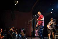 Chris DeMakes, singer of Less Than Jake live on Europe Tour 2026 at Berlin's Columbia Theater on 30.07.2026 [IBR113322403]