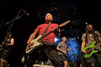 Chris DeMakes, singer of Less Than Jake live on Europe Tour 2026 at Berlin's Columbia Theater on 30.07.2026 [IBR113322407]