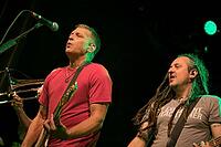 Chris DeMakes, singer of Less Than Jake live on Europe Tour 2026 at Berlin's Columbia Theater on 30.07.2026 [IBR113322410]
