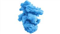 Contemporary Blue Smoke Design Ideal For Cover Designs, Business Cards, Brochures, And Product Displays. Perfect For A Modern Look, AI generated [IBR125211473]