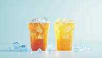 Refreshing Soda Drink Served In Chilled Glasses - Focused On The Drink With Blurred Background For A Stylish Look, AI generated [IBR125211491]