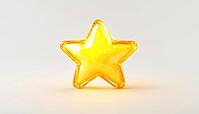 Shining Starlight And Golden Sunshine: A Stunning Display Of Sparkling Bokeh And Glowing Rays In Yellow And Gold, AI generated [IBR125211500]