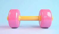 High-Quality Sports Dumbbell For Effective Training Workouts. Essential Gym Equipment For Strength And Endurance Training Purposes. Durable And Practical, AI generated [IBR125211518]