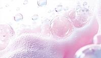 Creating Soap Foam And Shampoo Bubbles On Surfaces With Clipping Path - This Image Shows How To Produce Bubbles When Using Soap Or Shampoo, AI generated [IBR125211546]
