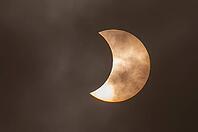 Solar eclipse, Vechta, Lower Saxony, Germany [IBR125237479]
