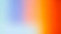 Abstract color-field gradient transitioning from cool blue ineffective wash to warm orange effective heat treatment, food safety visualization, studio shot, AI generated [IBR125242486]