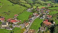 View of Prinzbach in the Black Forest, Germany, aerial view, October 2025 [IBR125261571]
