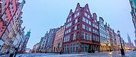 Gdansk panorama of Long Market street, twilight view [IBR125261630]
