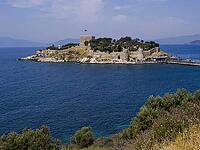 Turkey? Ku? Adas?, historic fortress on Pigeon Island [IBR125280320]