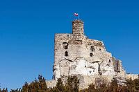 Ruins of castle in Mirow from XIV century Poland [IBR125280328]