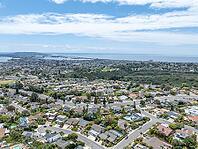 Aerial view of residential urban sprawl in San Diego, South California, USA [IBR125280344]