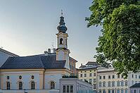 Architecture in the old town of Salzburg, Austria [IBR125280388]