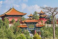 Close up of the North Peak Temple entrance on top of Mt. Heng [IBR125304600]