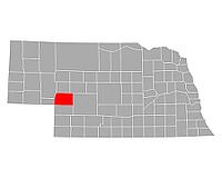 Karte von Keith in Nebraska - Map of Keith in Nebraska [IBR125304628]