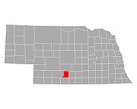 Karte von Gosper in Nebraska - Map of Gosper in Nebraska [IBR125304634]
