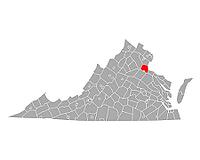 Karte von Stafford in Virginia - Map of Stafford in Virginia [IBR125304653]
