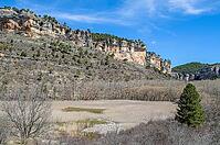 Surroundings of the Una Lagoon, in the Serrania de Cuenca Natural Park, Cuenca province, Castilla la Mancha, Spain [IBR125324059]