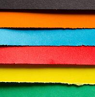The torn paper with spaces for your message [IBR125324062]