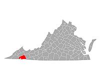 Karte von Washington in Virginia - Map of Washington in Virginia [IBR125324102]