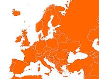 Karte von Europa - Map of Europe [IBR125324118]
