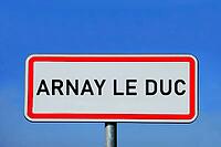 Arnay-le-Duc town sign [IBR125324128]