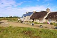 Meneham village in Brittany, Finistere in France - village Meneham in Finistere in Brittany, France [IBR125344264]