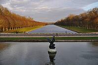 Fontainebleau Castle Pools in France redactional use only [IBR125344298]
