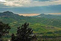 View of the surrounding countryside from Verucchio [IBR125344303]