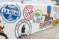 Spain? La Palma, street art in Santa Cruz de la Palma [IBR113372467]