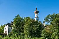 The Idyllic Höglwörth Abbey Is Located close To Anger In Upper Bavaria [IBR125363551]