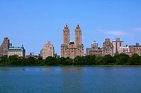 View of Central Park at Sunny Spring Day in New York [IBR125363569]