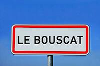Le Bouscat town sign [IBR125363607]