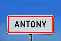 Antony town sign [IBR125363612]