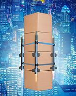 The concept with box delivery and rockets [IBR125382579]