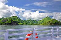Green hills with thick green tropical vegetation [IBR125382644]