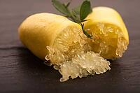 Yellow Finger Limes Citrus Fruit Close Up [IBR125405051]