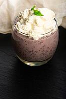 Purple Sweet Potato Oat Milk with Whipped Cream [IBR125405077]