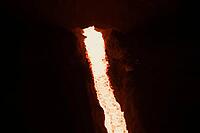 A stream of molten steel flowing from a blast furnace [IBR125405085]