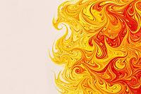Modern abstract marbled artwork featuring fluid organic patterns and elegant texture for creative background design templates, AI generated [IBR125405093]