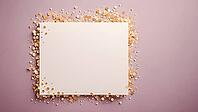 Minimal greeting card ideal for invitations, branding, stationery, weddings, and premium design presentations, AI generated [IBR125407444]