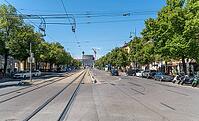 Sunny impression of Augsburg, a university town in the bavarian part of Swabia in southern Germany [IBR125411119]