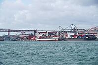 View from the ferry during the crossing from Lisbon train station [IBR125411153]