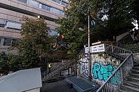 05 September 2026, A mountain biker catches air off a wooden ramp during Red Bull Cerro Abajo in Stuttgart, Germany [IBR113394897]