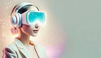 Virtual digital assistant concept, AI generated [IBR125414133]