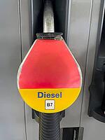 Automatic dispensing valve ZVA on gas pump Dispenser for diesel fuel B7, Germany [IBR125414244]