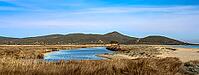 A beautiful view of a pond behind Posada's beach [IBR125415392]