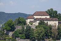 Kapuzinerberg with Capuchin Monastery, City of Salzburg, Salzburg state, Austria [IBR125415399]