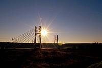 A railway bridge over the river [IBR125415401]